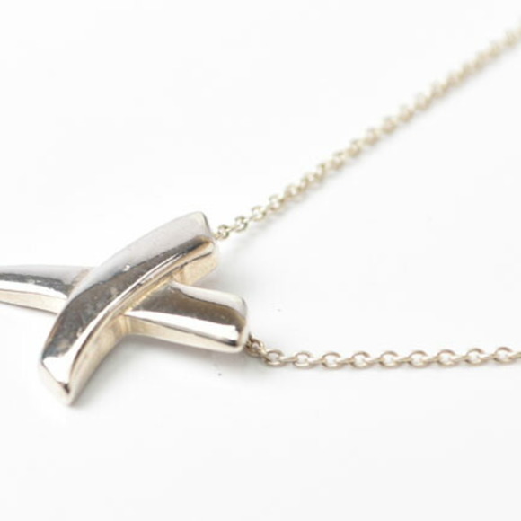 Tiffany necklace pendant silver TIFFANY&Co. Paloma Picasso cross motif - Picture 4 of 6